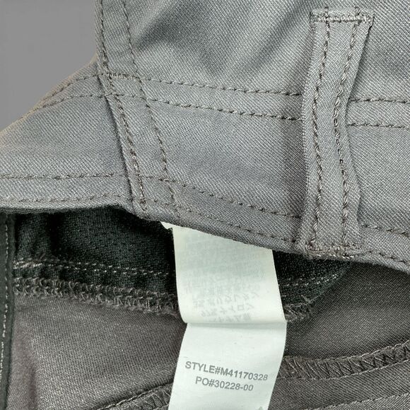 prAna Men’s Zogger Jogger Pants 35x30 Gray Cargo Nylon Belted Gorpcore Hiking - Picture 8 of 10